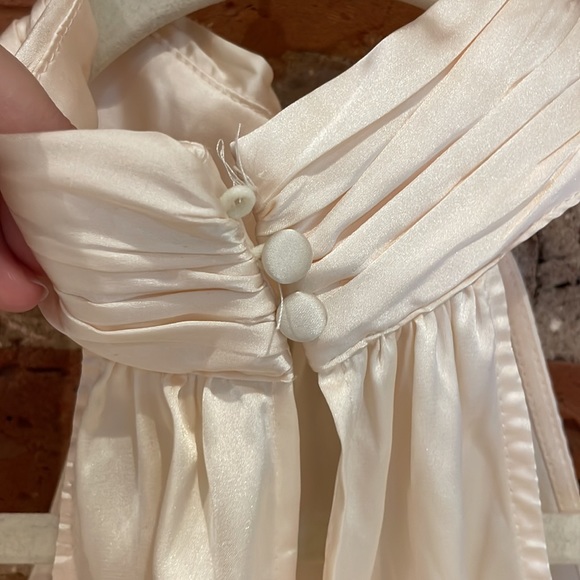 AQUA White/Cream Top - Picture 3 of 4